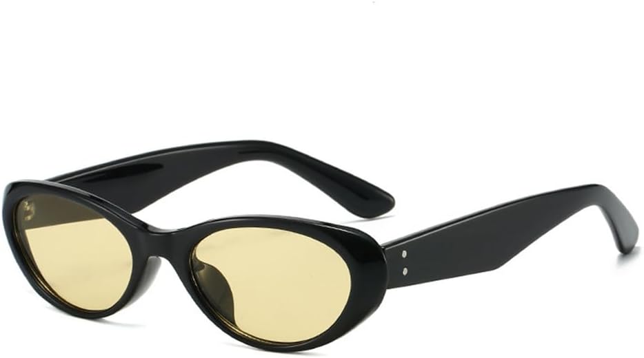 

Солнцезащитные очки UV400 с заклепками «кошачий глаз», красные, желейного цвета, для женщин и мужчин, для бега и занятий спортом на открытом воздухе UYPTK, Black Yellow