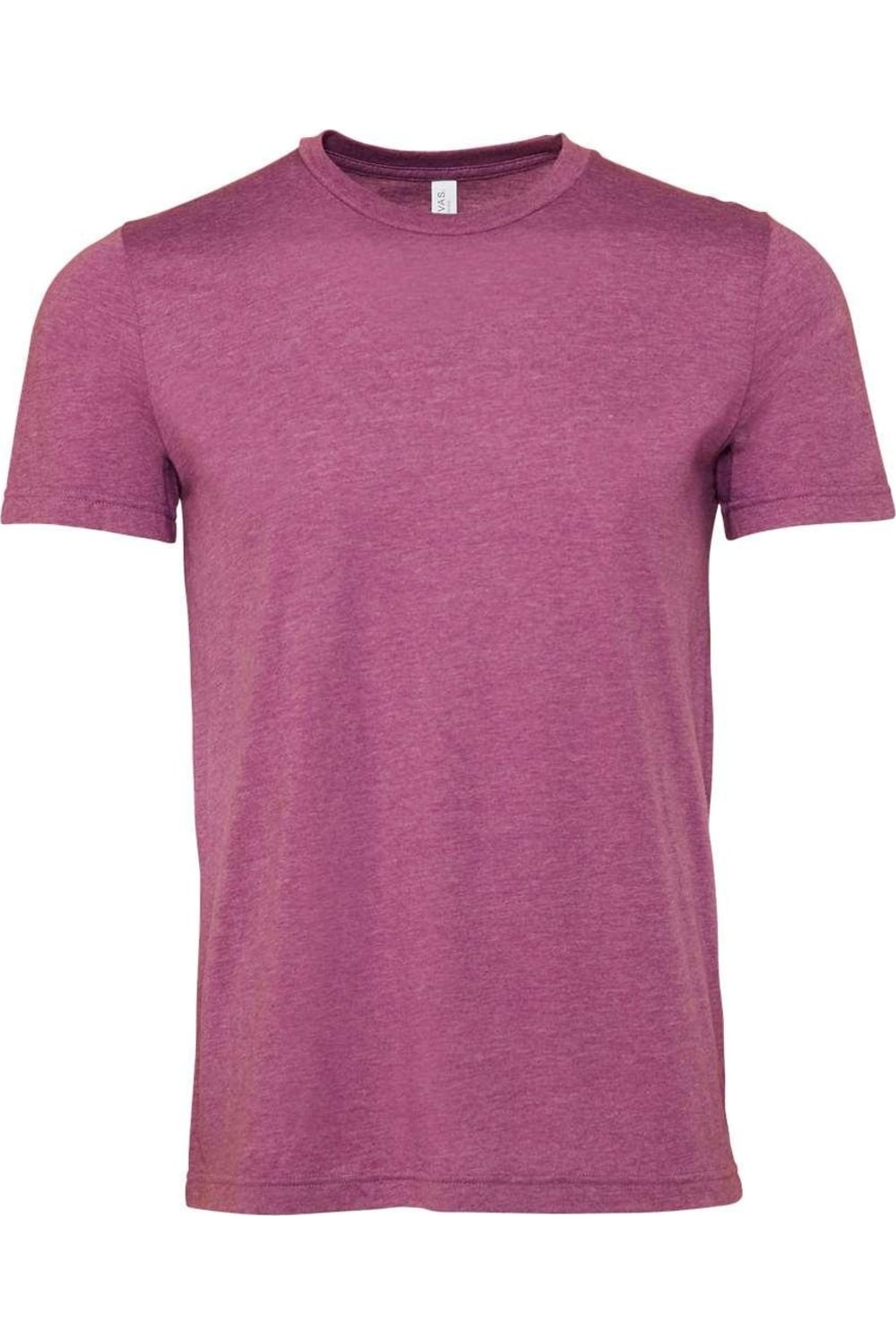 

Футболка унисекс BELLA + CANVAS из джерси CVC, цвет heather magenta