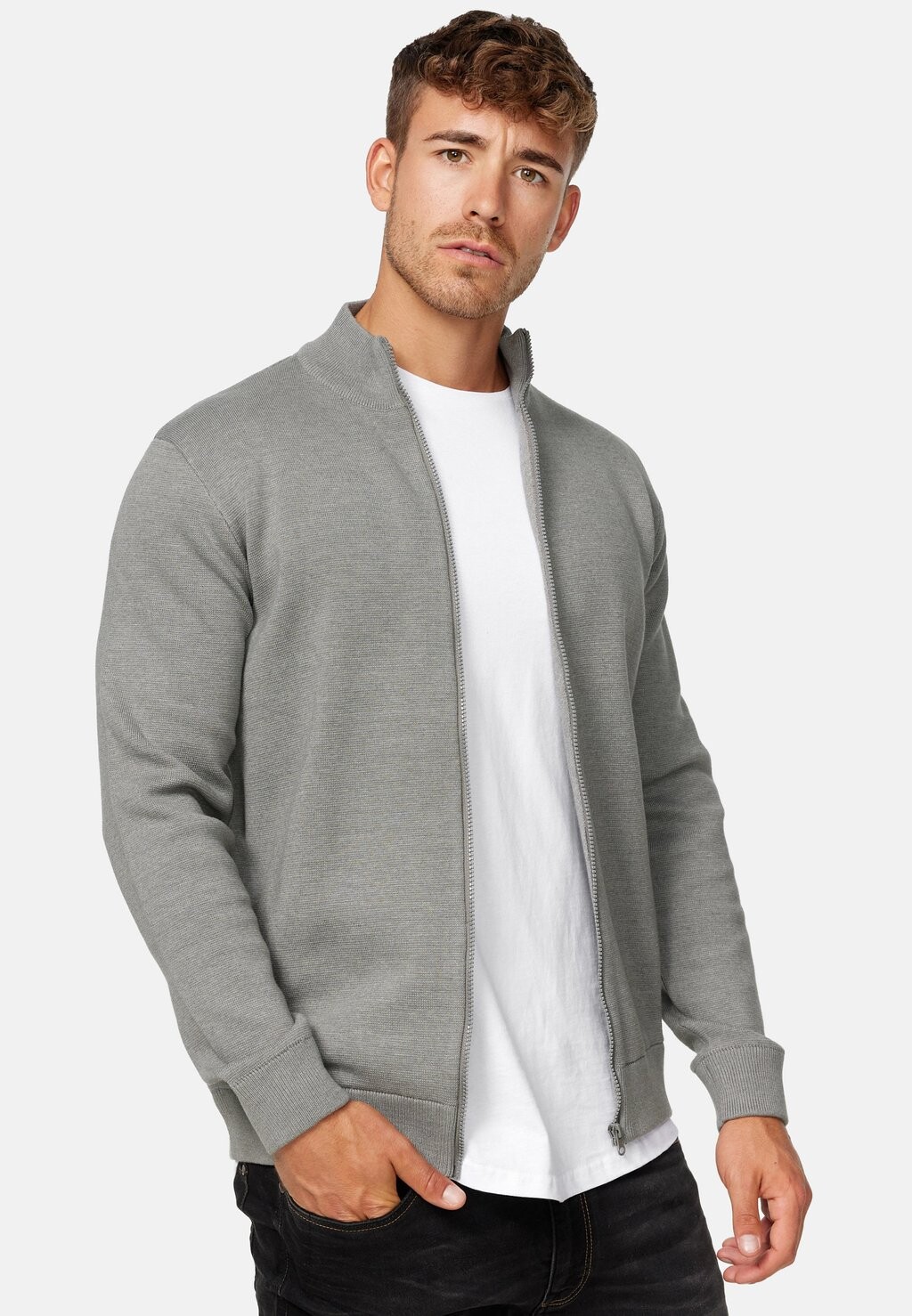 

Кардиган Marco INDICODE JEANS, серый