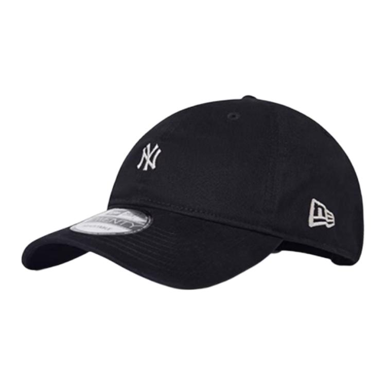 

New Era Хлопковая бейсболка с эластаном унисекс черная, Black