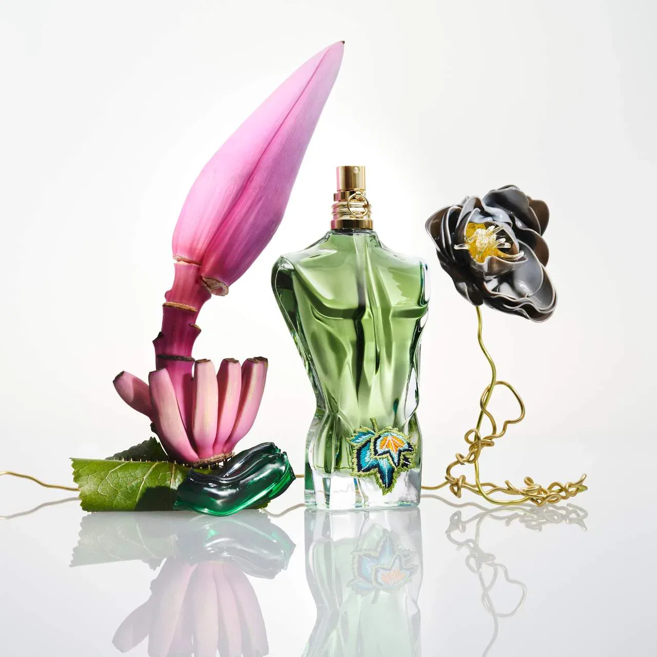 Парфюмерная вода, Le Beau Paradise Garden Jean Paul Gaultier, с кокосовой водой и зеленым инжиром, 74 мл — фото 4
