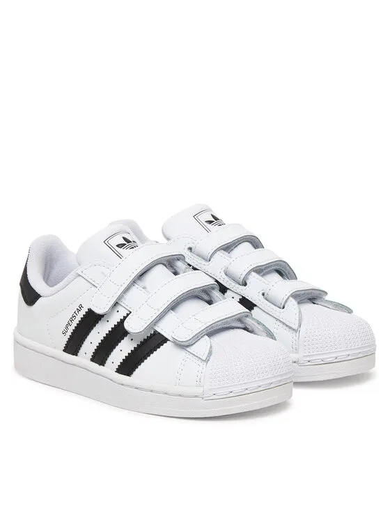 Кроссовки Superstar II Comfort Closure Adidas, белый — фото 2