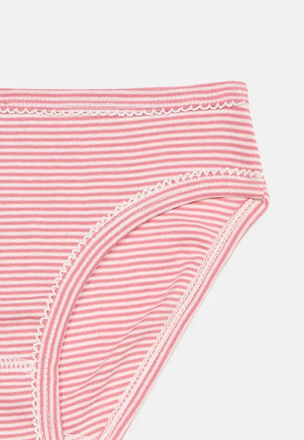 Трусы 5 шт, комплект, хлопок, Culottes cote 5 pack - briefs Petit Bateau, Pink, розовый — фото 4