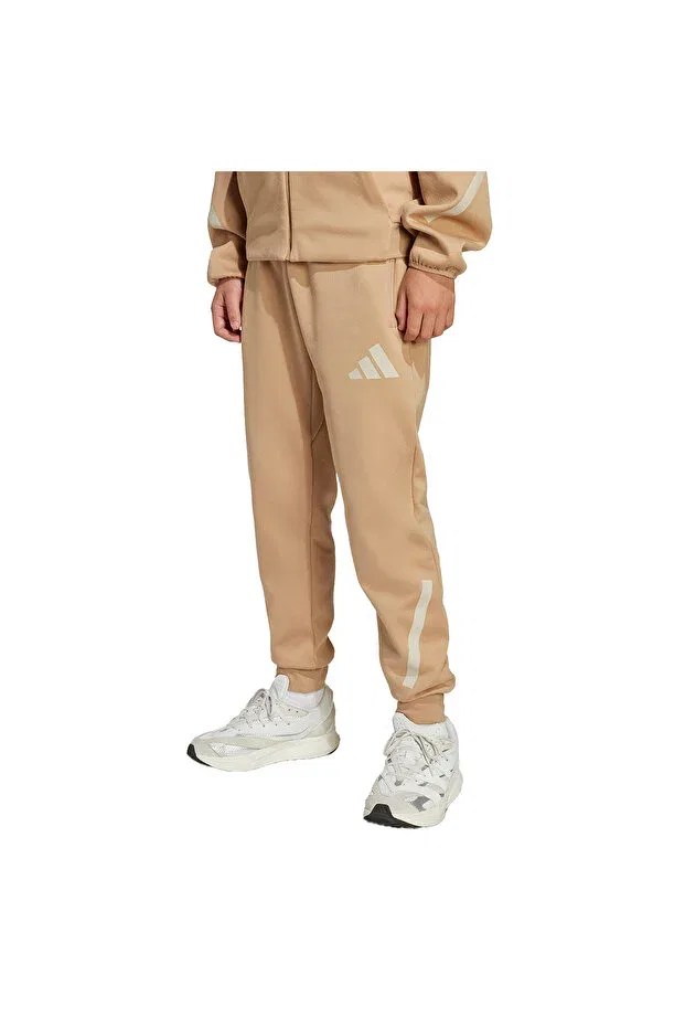 Детские спортивные штаны для девочек зауженные Z.N.E. Adidas, Brown
