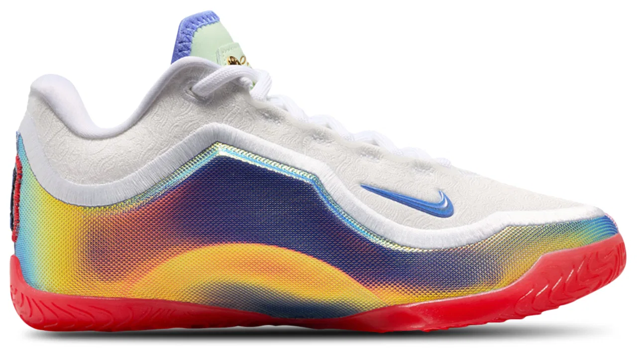 Кроссовки для мальчиков Lebron XXIII Nike, цвет White/Multi/Light Crimson