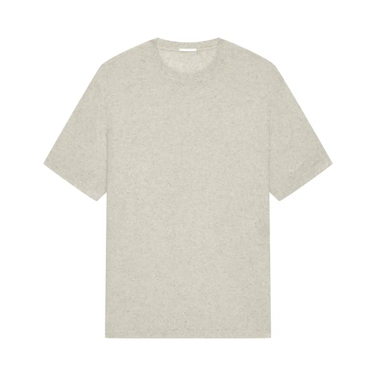 Детский свитер с круглым вырезом, тонкий, Nice Rice, Light Beige