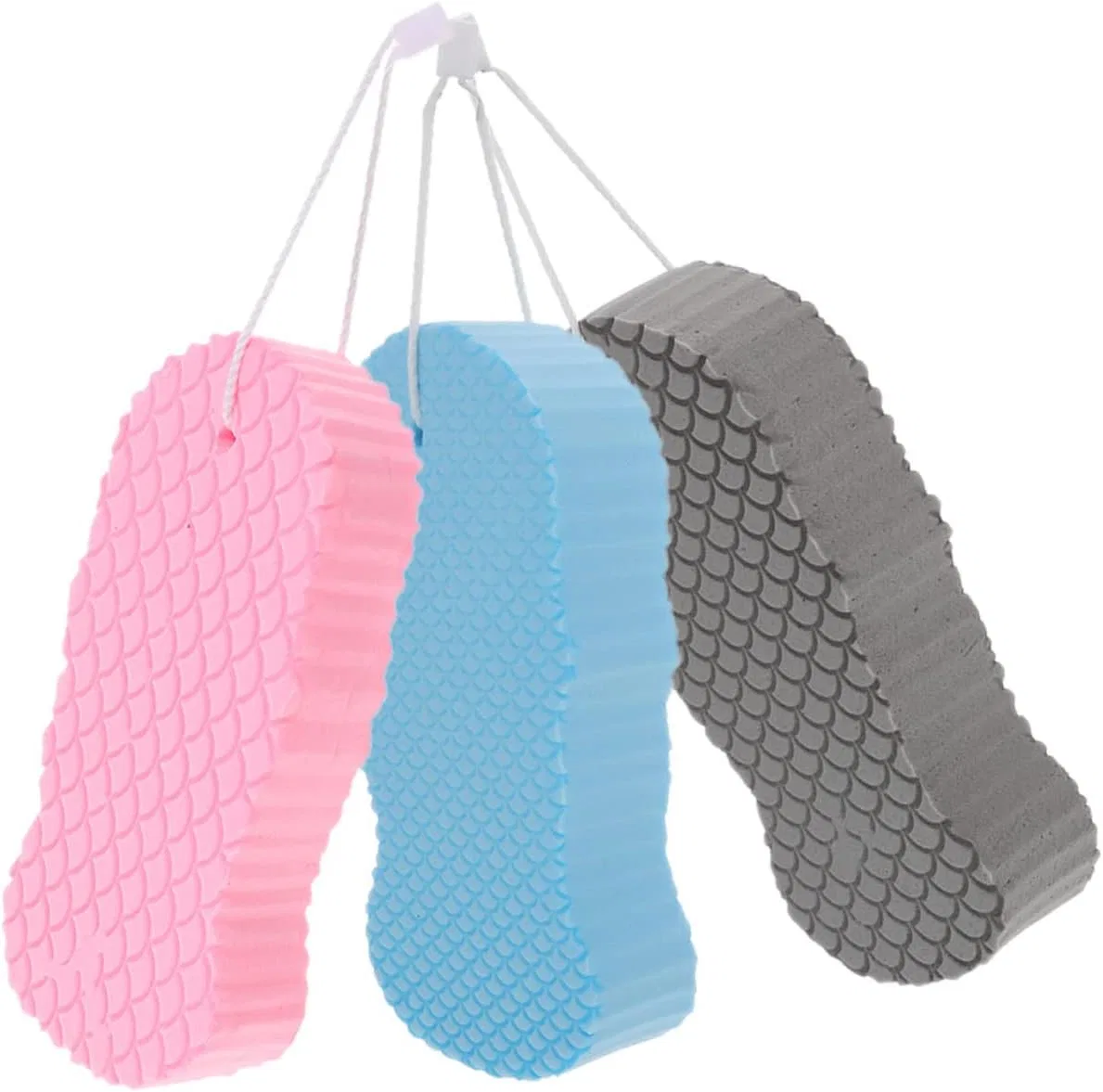 Губка для ванны, 3 шт, Beatifufu, 150 г, Sortierte Farbe