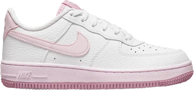 

Кроссовки Nike Force 1 PS 'White Elemental Pink', белый