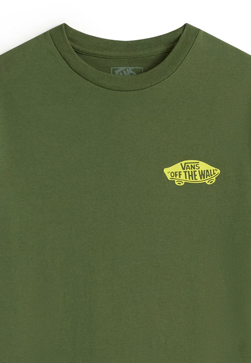 Двойные стандарты. - футболка с принтом Vans, Dark Green — фото 3
