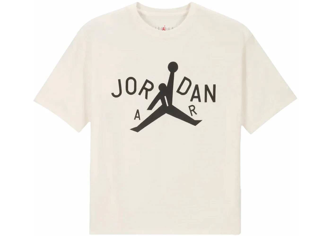 Детская футболка с принтом Jordan x Nina Chanel T-Shirt (Asia Sizing), Sail