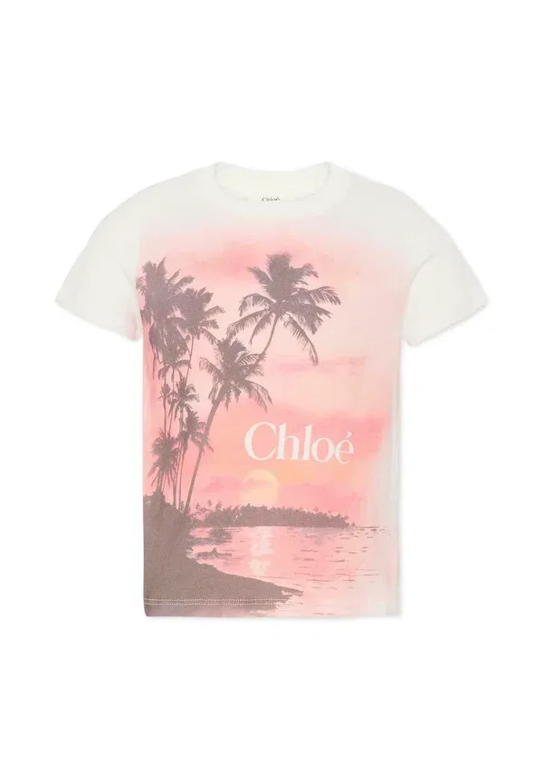 Футболка Chloe, слоновая кость