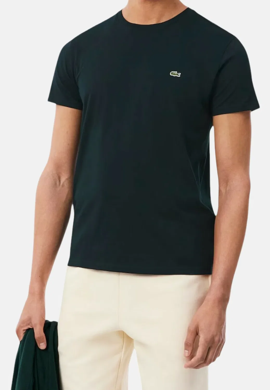 Базовая футболка Ts basic col gjp - базовая футболка Lacoste, Black