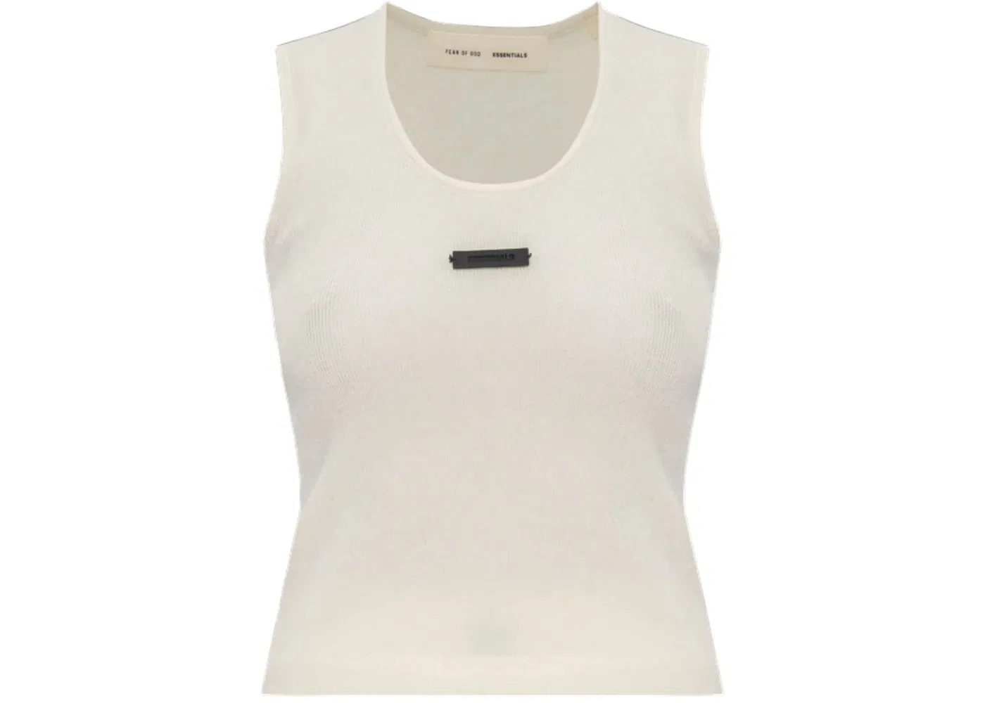 Женский топ-майка без рукавов Tank Fear of God, Cloud White