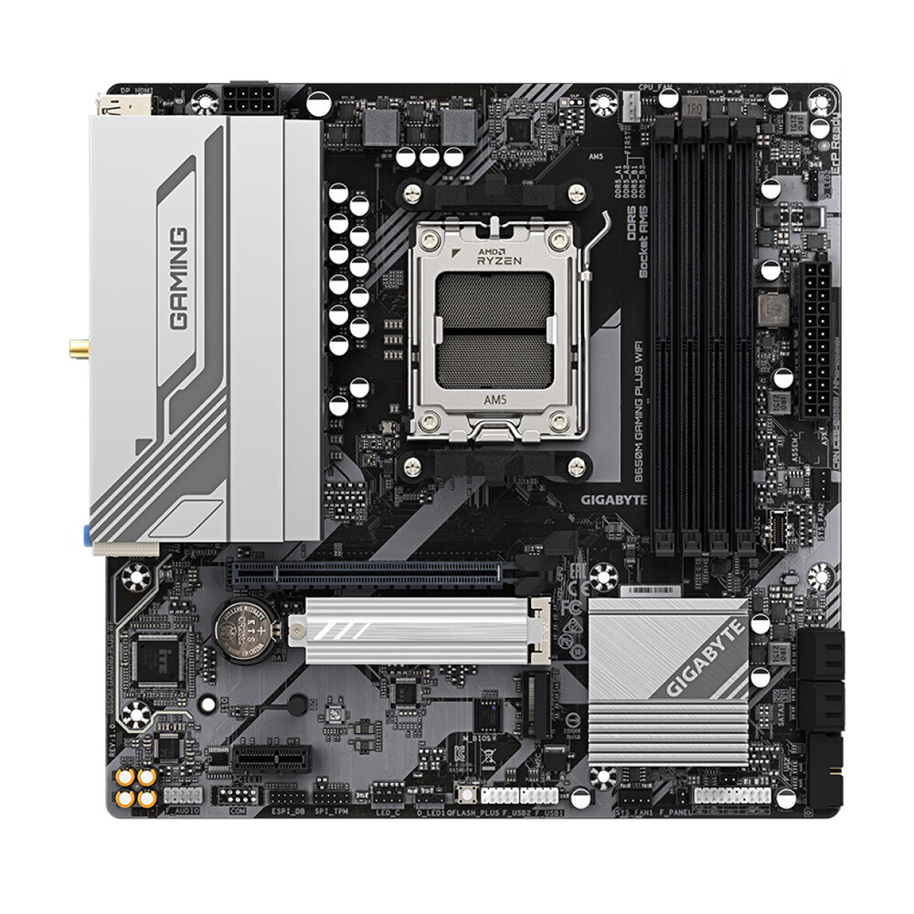 

Материнская плата Gigabyte B650M GAMING PLUS, AM5, DDR5, Wi-Fi