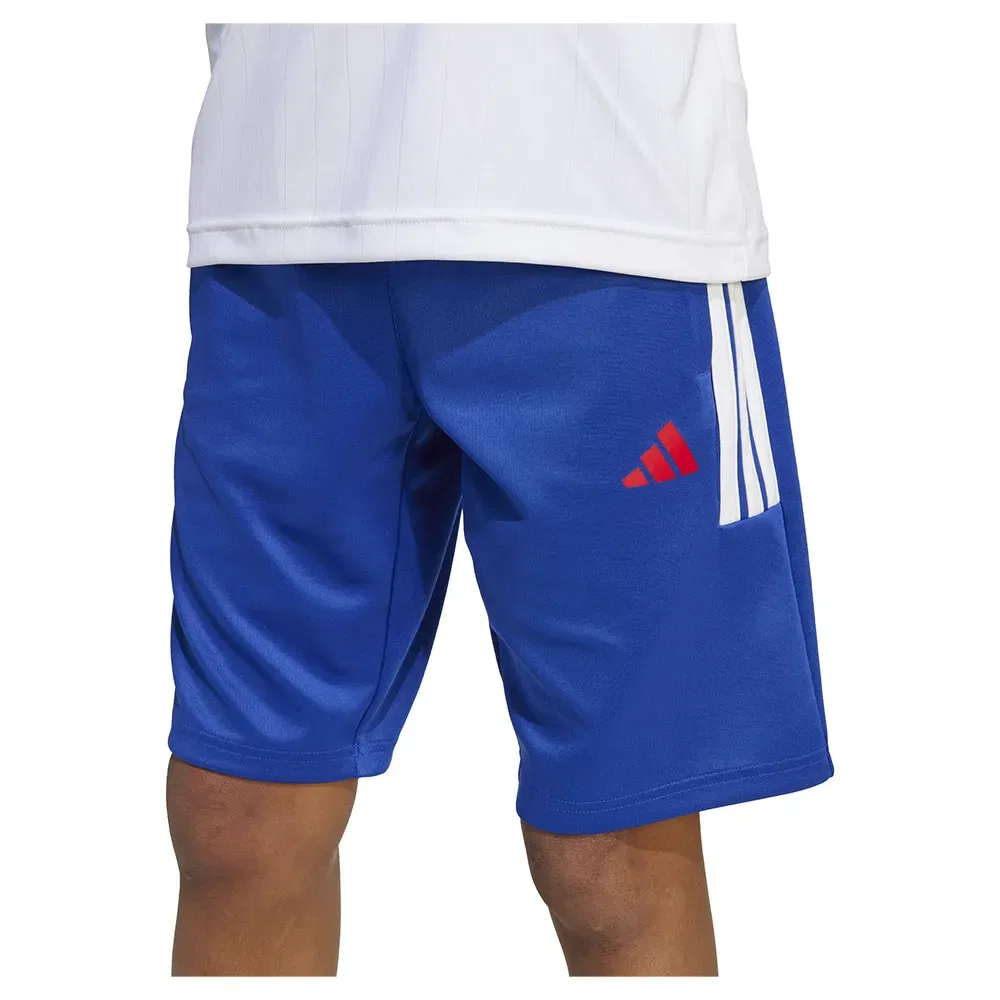Шорты House Of Tiro Adidas, синий — фото 4