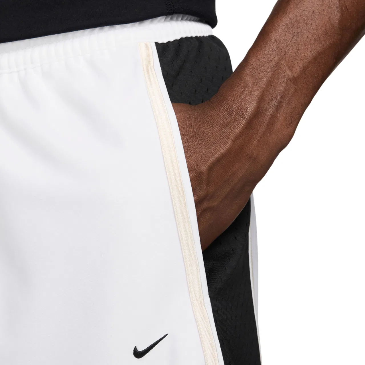 Мужские шорты Dri-FIT SI GM Pro 6IN Nike, белый/черный — фото 4