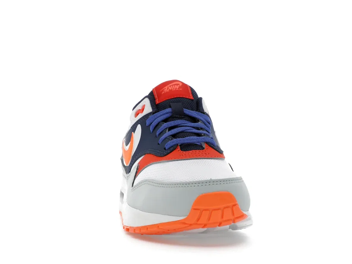 Детские кроссовки Lifestyle Nike Air Max 1 SE, Light Silver/Midnight Navy/Astronomy Blue/Total Orange — фото 2