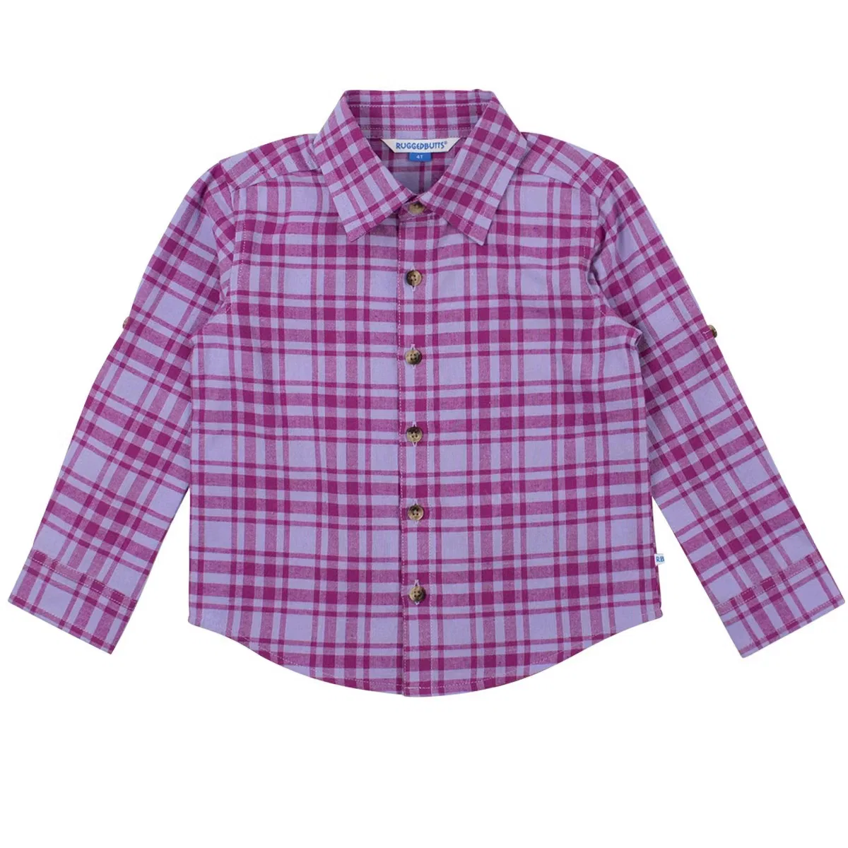 Рубашка с длинным рукавом RuggedButts, Harper Plaid