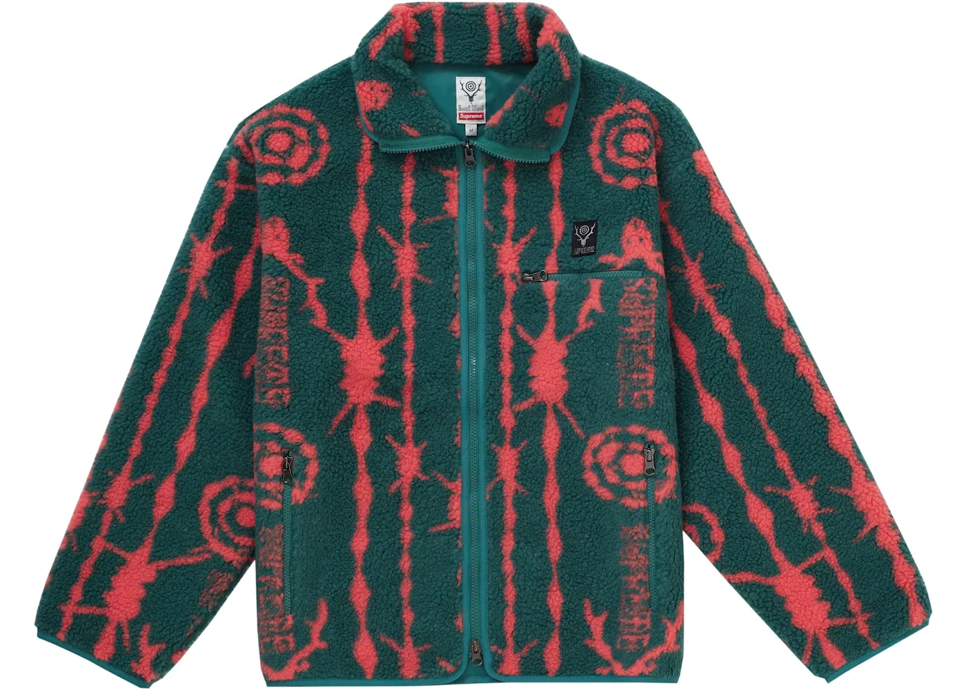 Мужская куртка из флиса SOUTH2 WEST8 Supreme, Teal