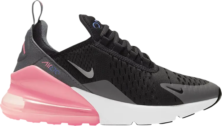 

Кроссовки Nike Air Max 270 GS 'Black Sunset Pulse', черный