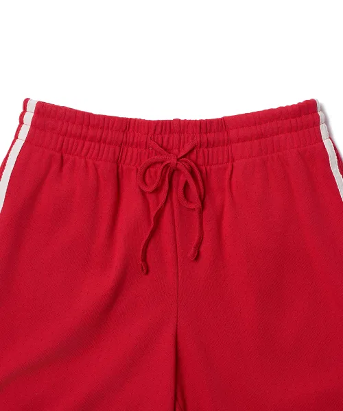 Детские шорты с вышивкой 50s Embroidered Track Shorts TTUDEMENT, Red — фото 4
