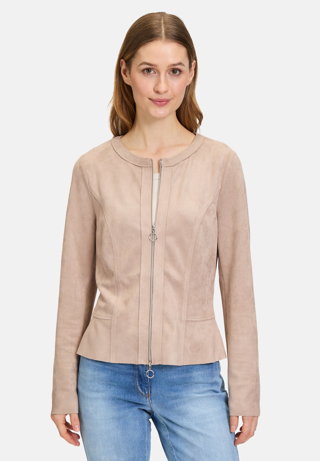 

Летняя куртка À FERMETURE ZIPPÉE Betty Barclay, серый