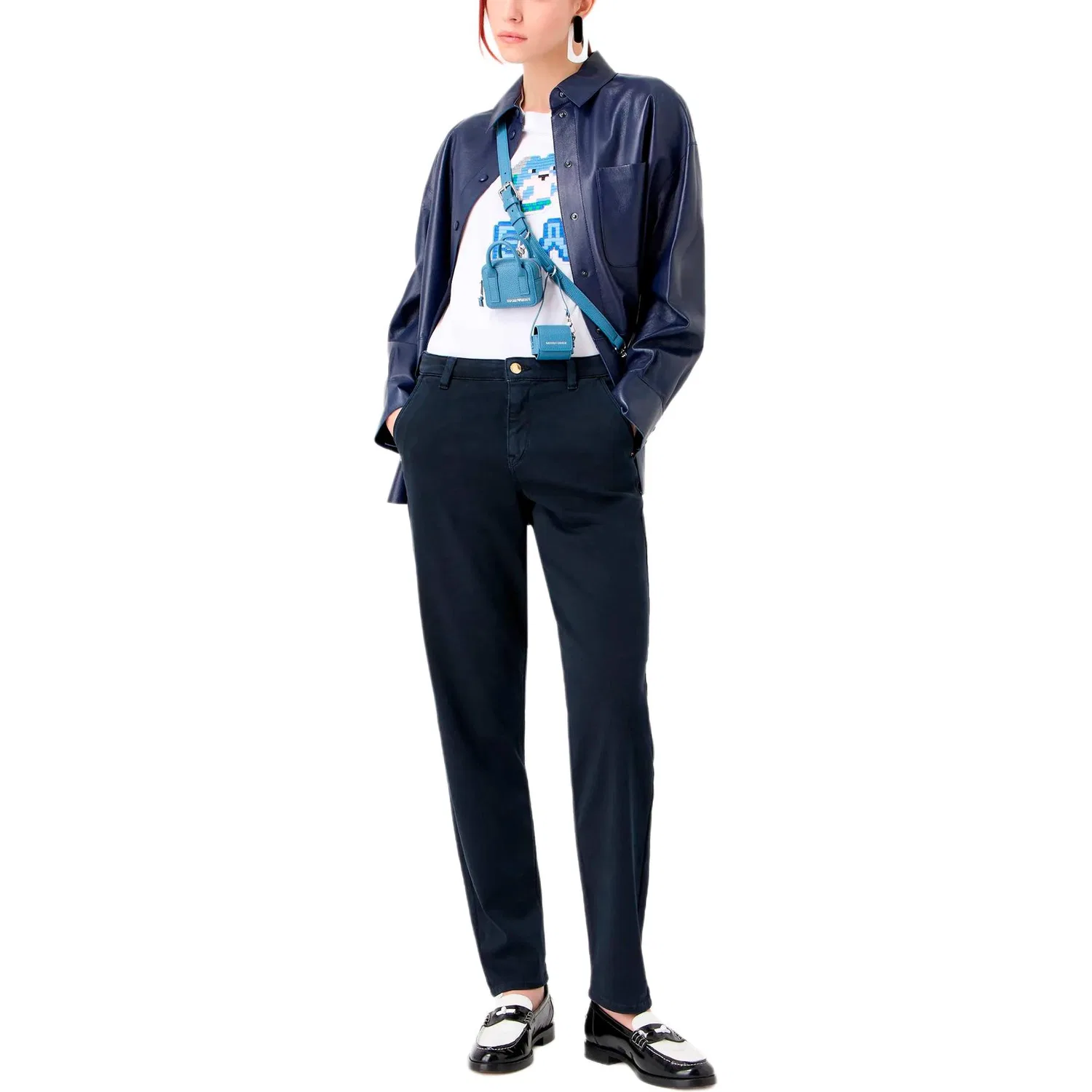 Джинсы Marine Blue, EMPORIO ARMANI — фото 3