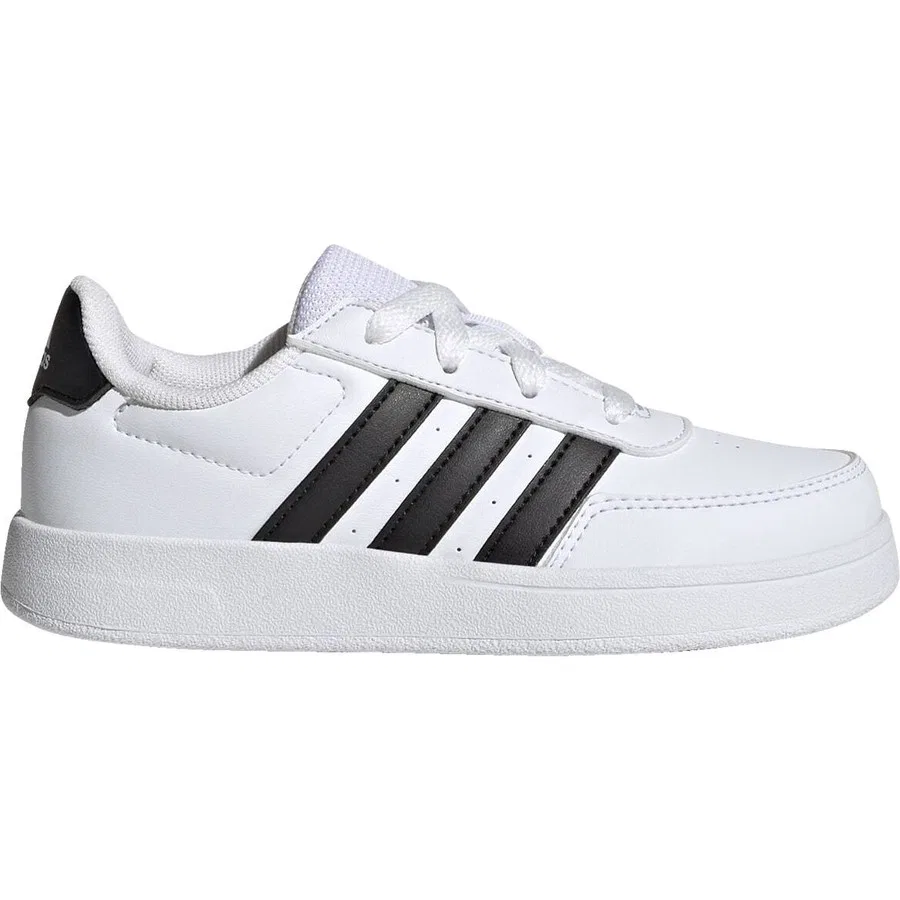 Кроссовки с шнуровкой Sportswear HP8956 Breaknet Lifestyle Court Lace Shoes adidas, Бело-черный — фото 2