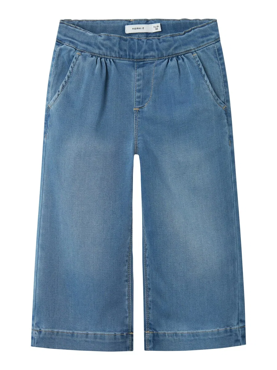 Джинсы NAME IT Wide leg Jeans 'Bella' синего цвета
