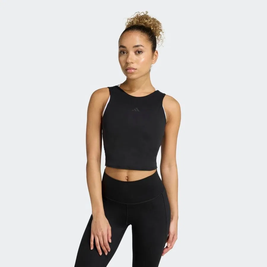 Спортивная футболка с длинным рукавом Motion Tnk adidas, Черный — фото 2