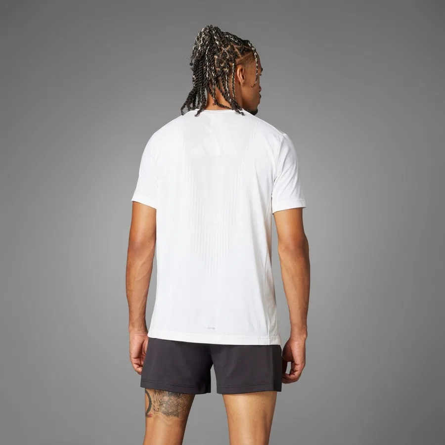 Футболка с принтом Airchill Tee adidas, Белый — фото 2