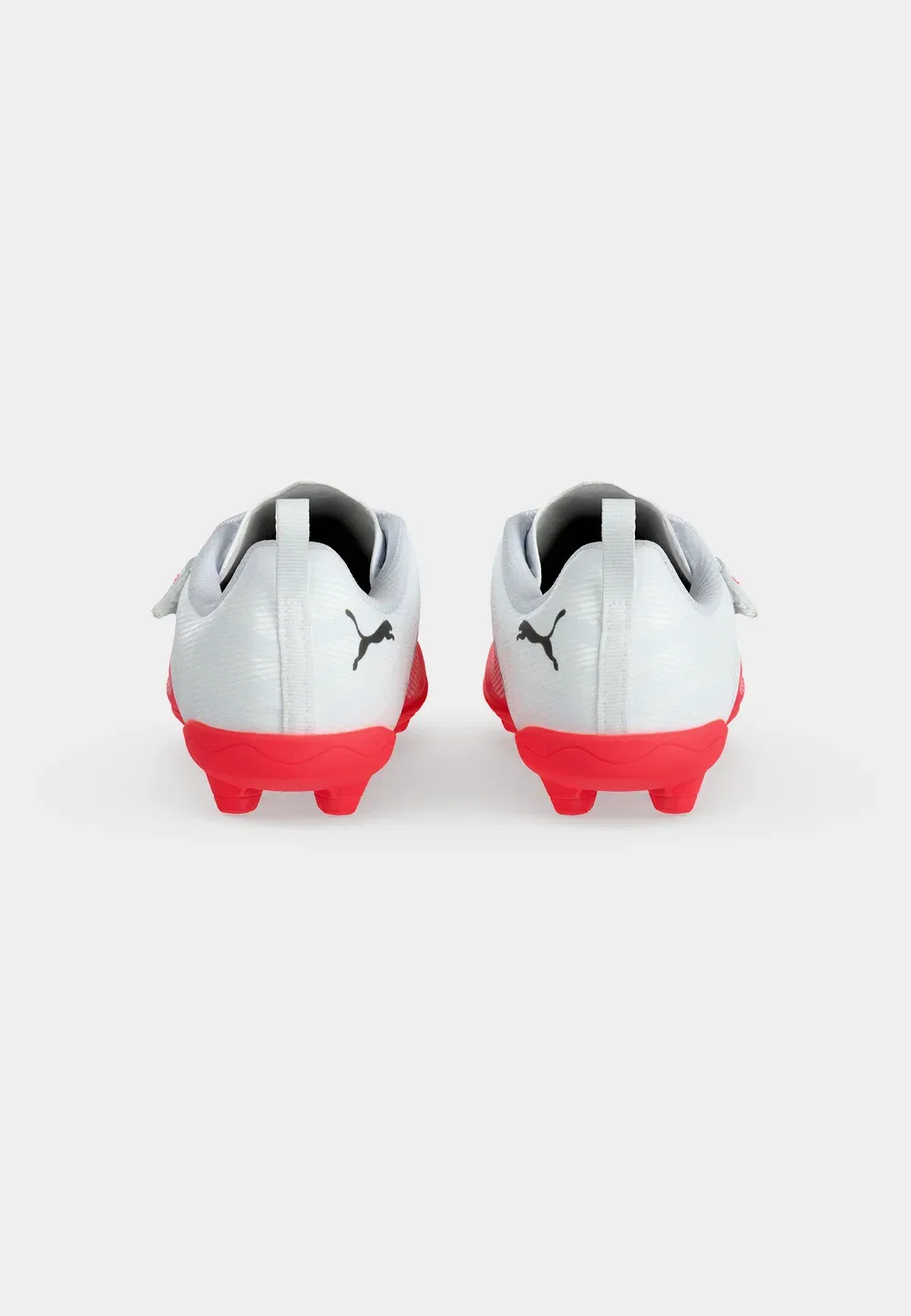 Футбольные бутсы Ultra 7 play fg/ag rb jr унисекс для искусственной травы Puma, Ultra Red/Black/White — фото 4