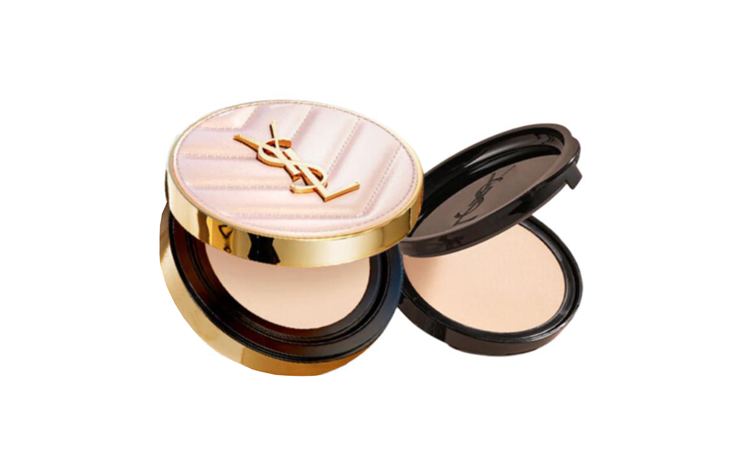 

SAINT LAURENT Яркие разноцветные розовые светящиеся эир-кушены долговечные натуральные 12г+12г