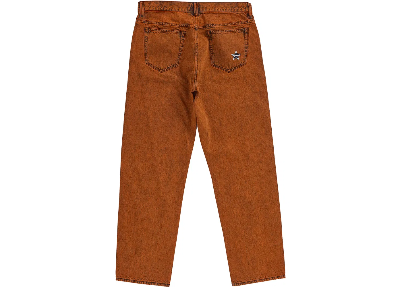 Мужские джинсы Supreme Jean (FW25), Overdyed Orange — фото 2