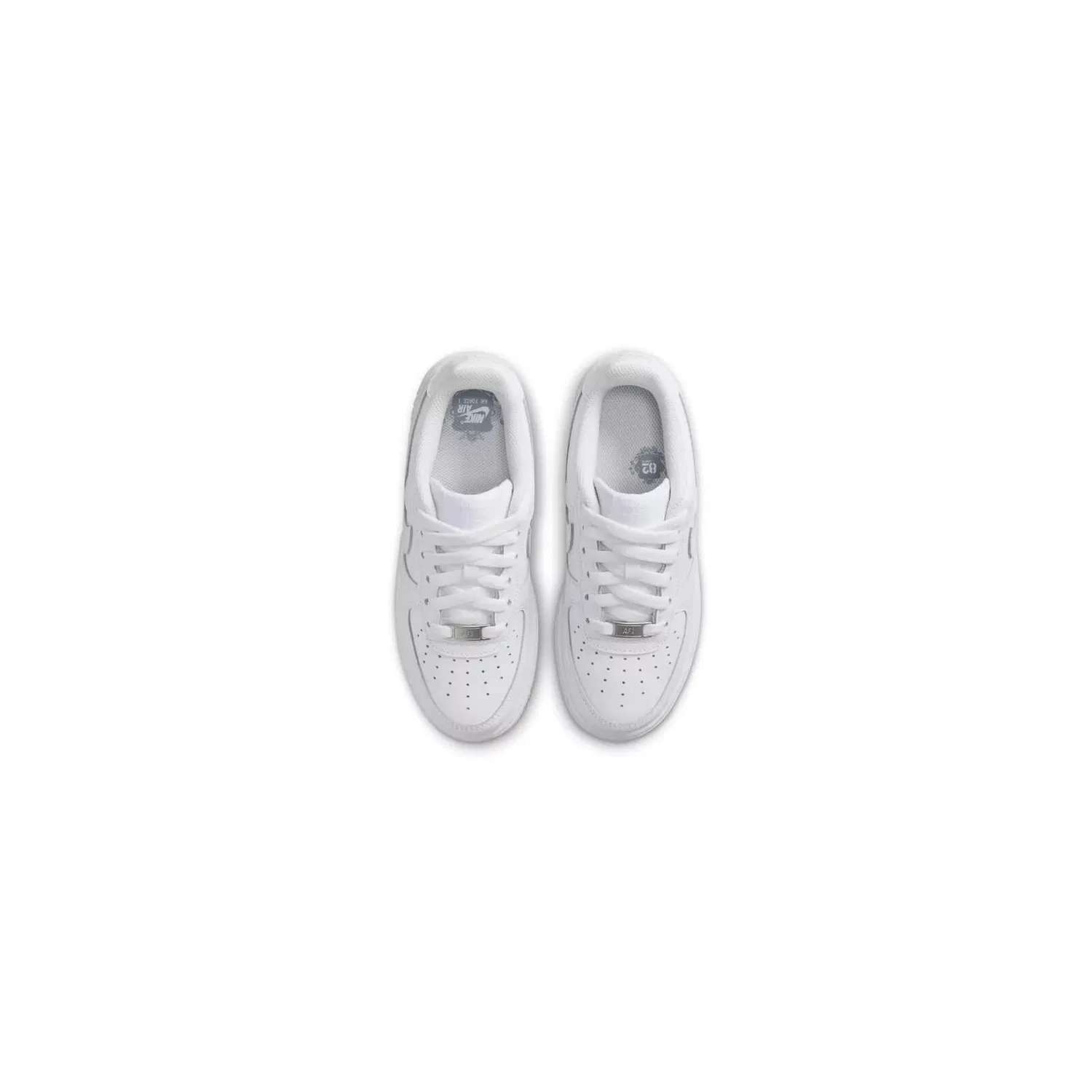 Детские кроссовки на шнуровке Nike Air Force 1 LE (GS), Weiss — фото 2