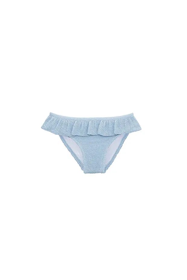 Детский для девочек комплект купальника с длинным рукавом UV protection Sand Mother, Pure Blue — фото 4