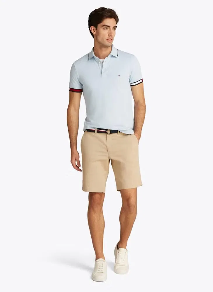Шорты-чиносы с ремнем Brooklyn Tommy Hilfiger, бежевый — фото 4