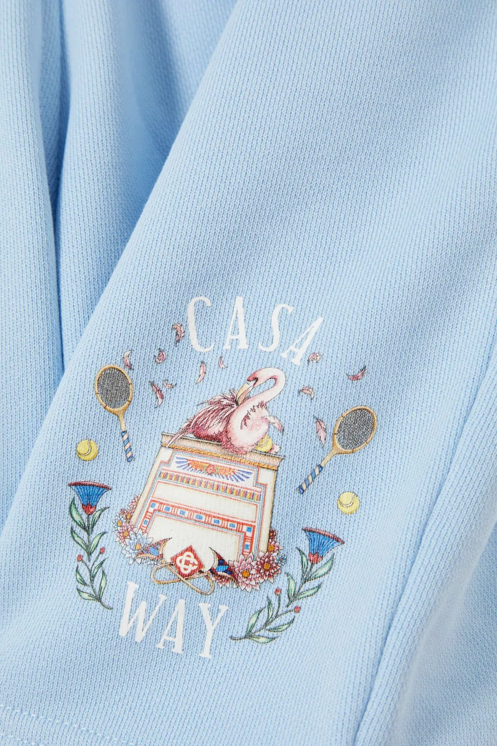 Шорты из футера с принтом Casa Way Casablanca — фото 3