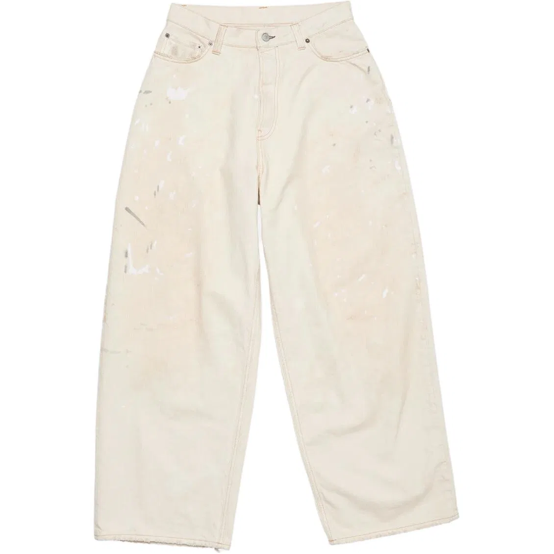 Джинсы с логотипом, Acne Studios, White