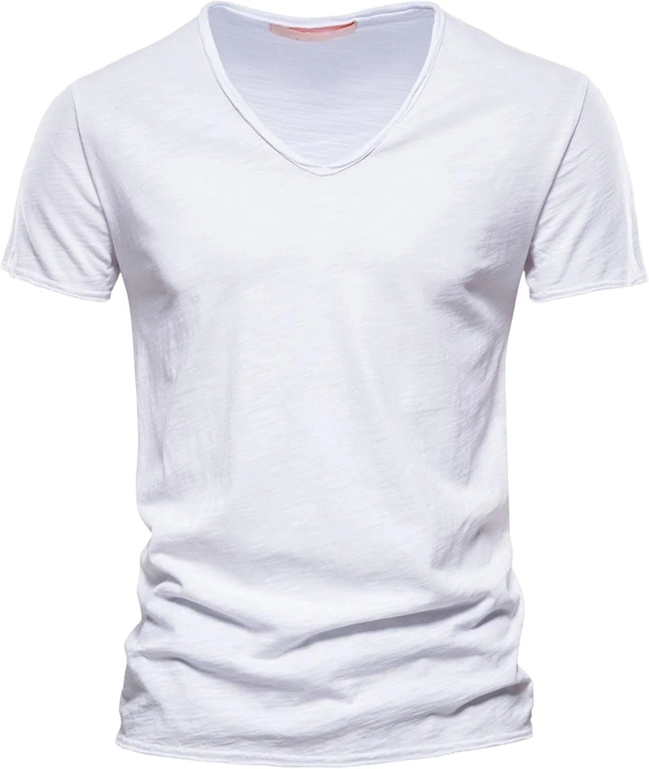 Мужская футболка с V-образным вырезом Running Shirts, White