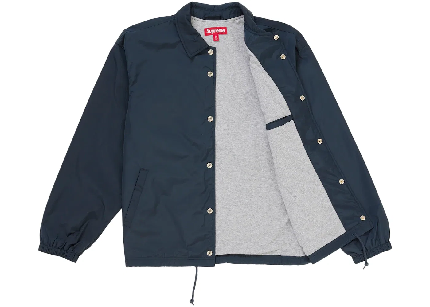 Мужская куртка Supreme Coaches Jacket Navy — фото 2