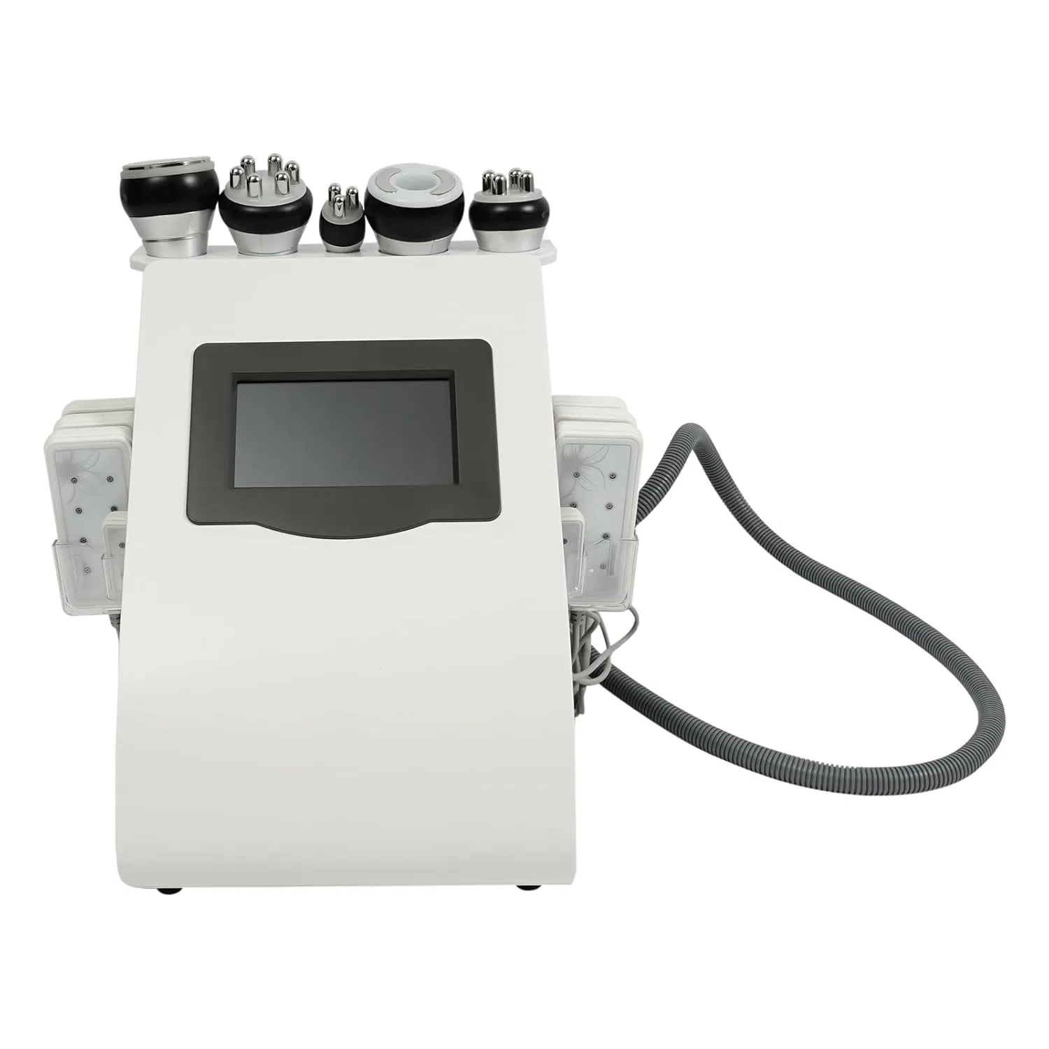 Ультразвуковой кавитационный массажер, 40K RF, со сменными насадками, Cunnyend, 100W, Белый