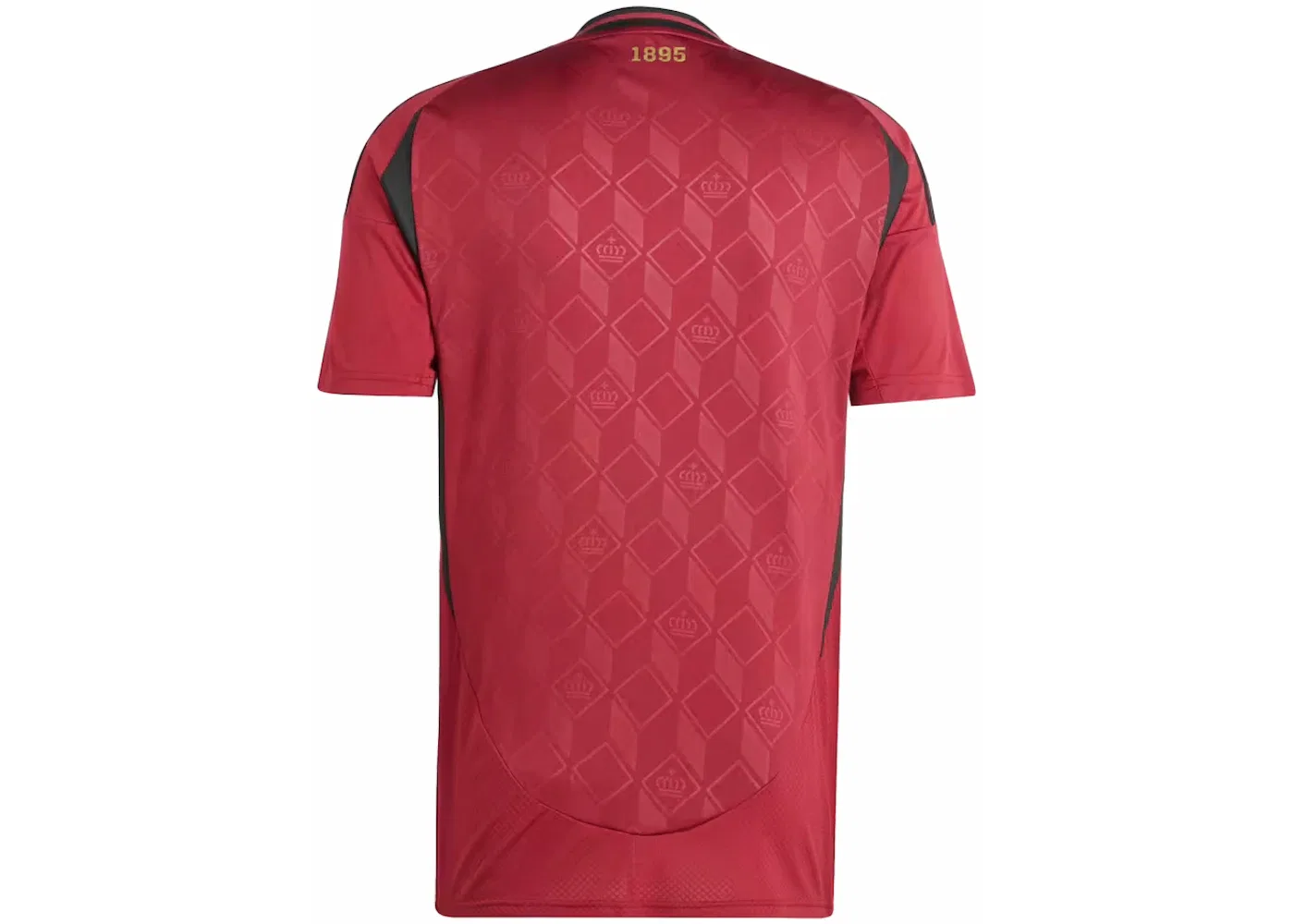 Мужская футбольная футболка с принтом Jersey Adidas, Team Coll Burgundy — фото 2