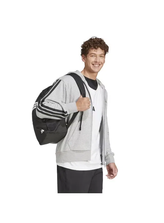 Худи на молнии с длинным рукавом Essentials Adidas, серый — фото 4