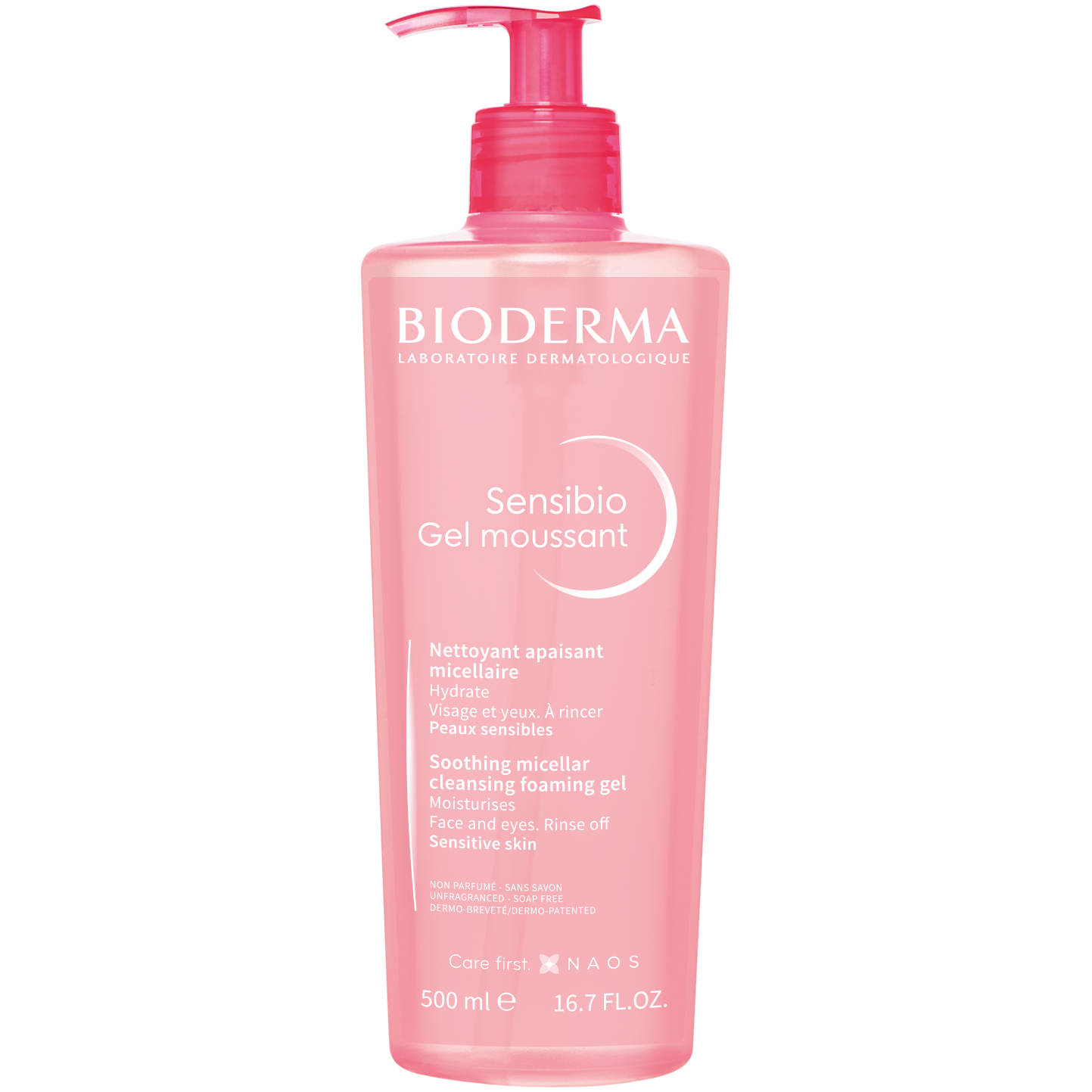 Bioderma Sensibio гель для умывания лица, 500 мл - фото