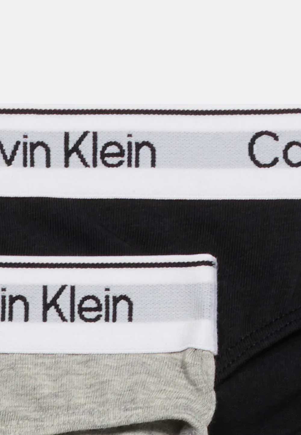 5 трусов в упаковке Calvin Klein Underwear, Black/White/Grey/Peony — фото 4