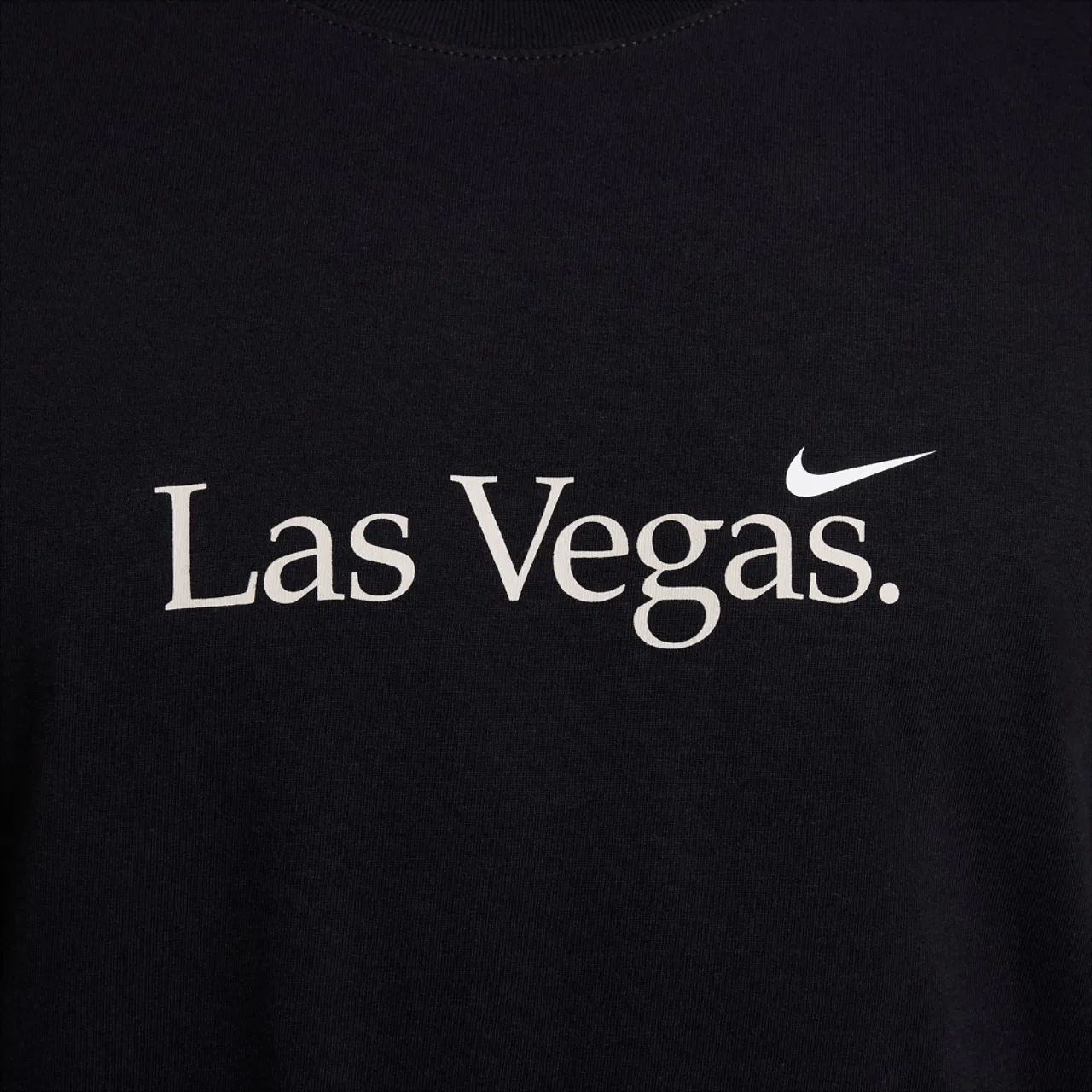 Футболка мужская LAS Nike, черный/белый — фото 4