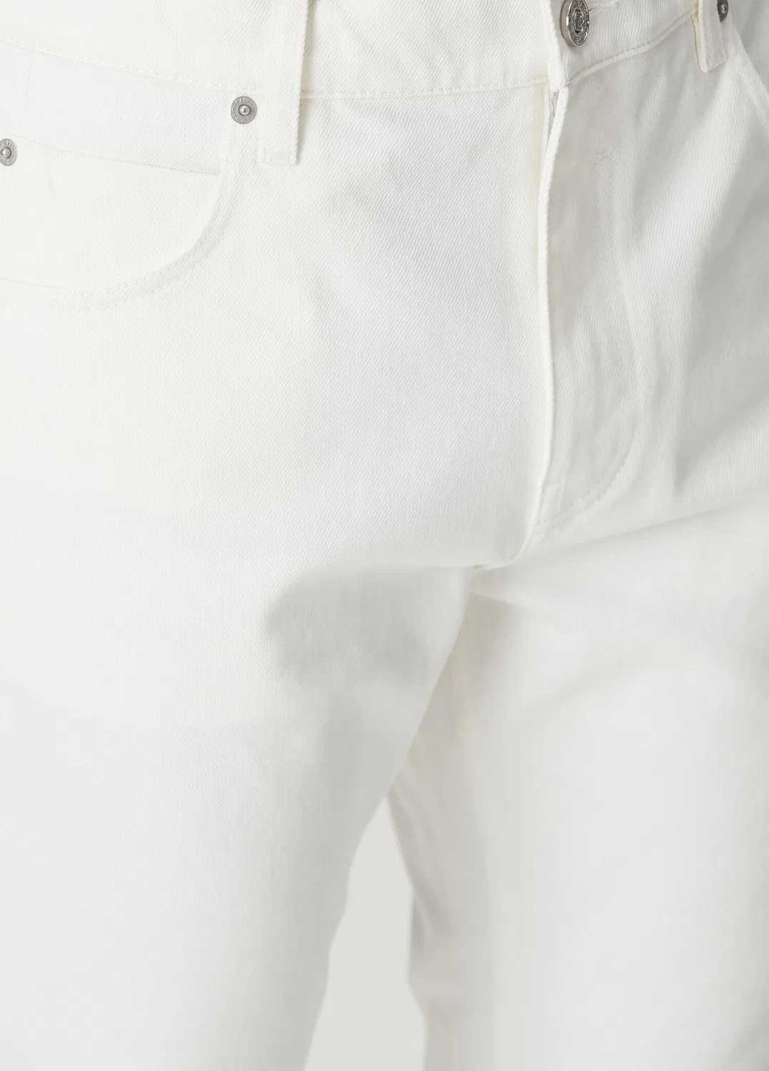 Джинсы Regular Fit Balmain, white — фото 4