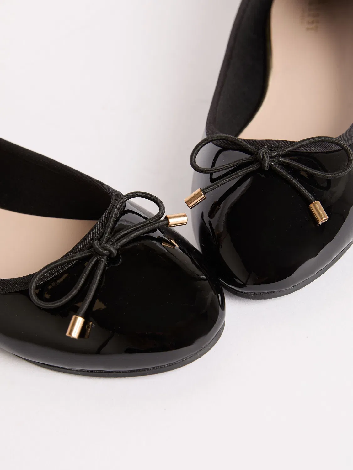 Балетки Lipsy Black, Patent — фото 4