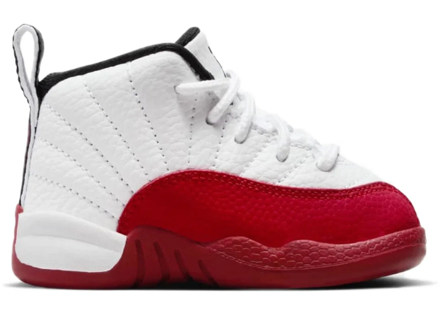 Детские кроссовки с принтом Jordan 12 Retro Jordan, White/Black/Varsity Red